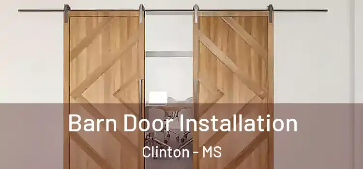 Barn Door Installation Clinton - MS